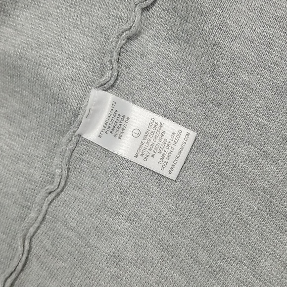 Cyrus Women's Cardigan Size L Cream Tan Gray - Picture 6 of 11